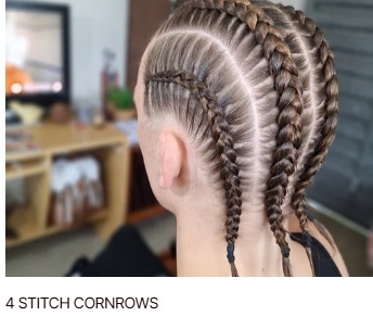 4 Stitch Cornrows